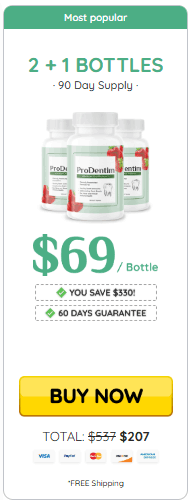 ProDentim 2 + 1 bottle