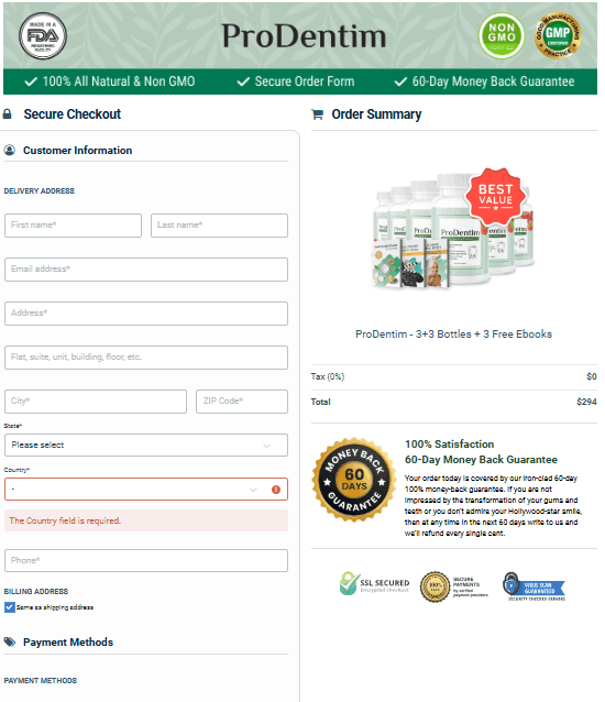 ProDentim-Secure-Checkout